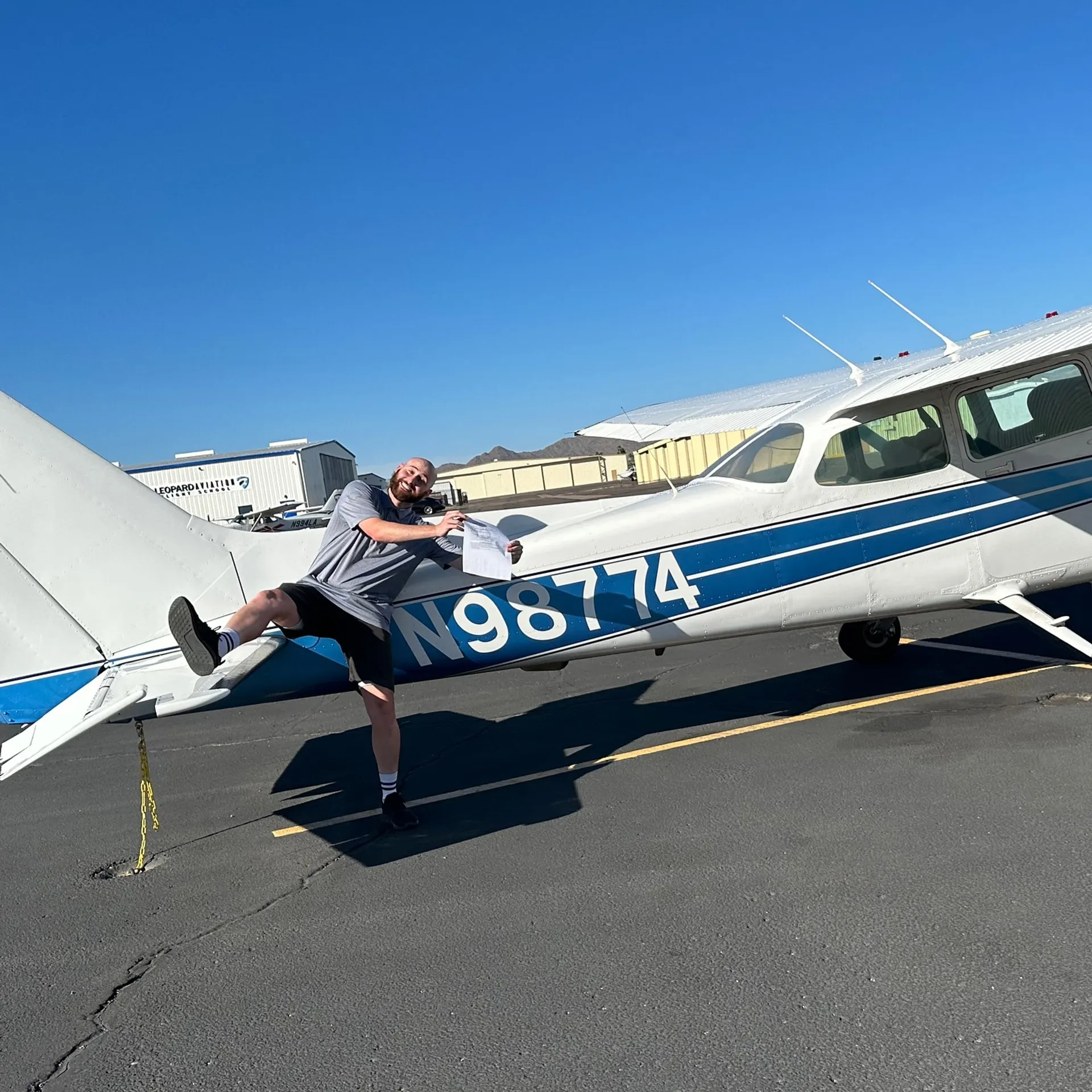 SimpliFly team at Falcon Field, Mesa AZ