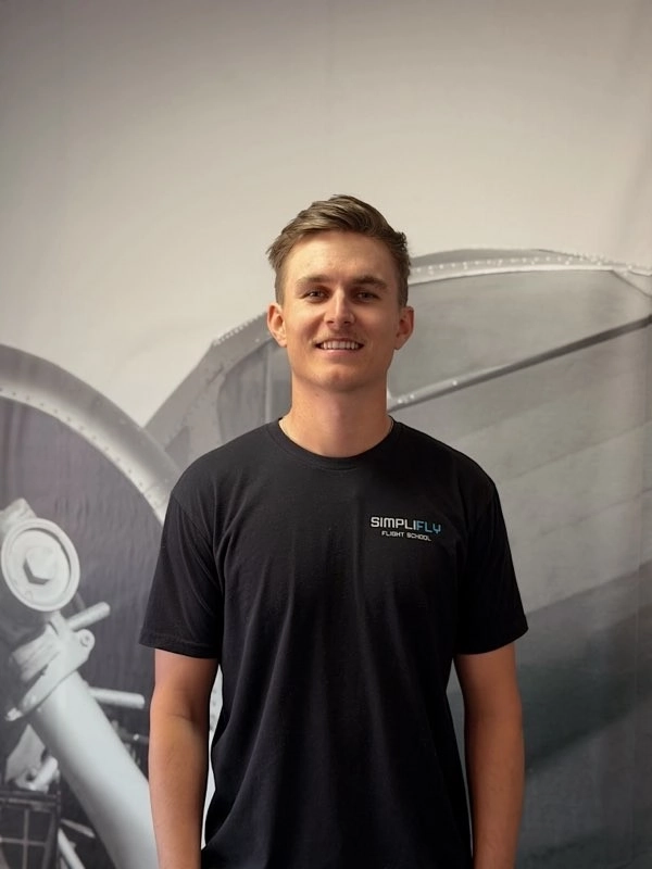 Garrett Ruddell CFI at SimplyFly Flight Academy